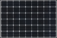 270Ｗ太陽電池モジュール（TML-270N-WHT-J）外観