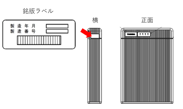 銘板ラベルイメージ