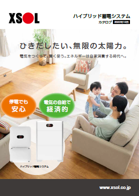 ハイブリッド蓄電システム
カタログ2023年6月